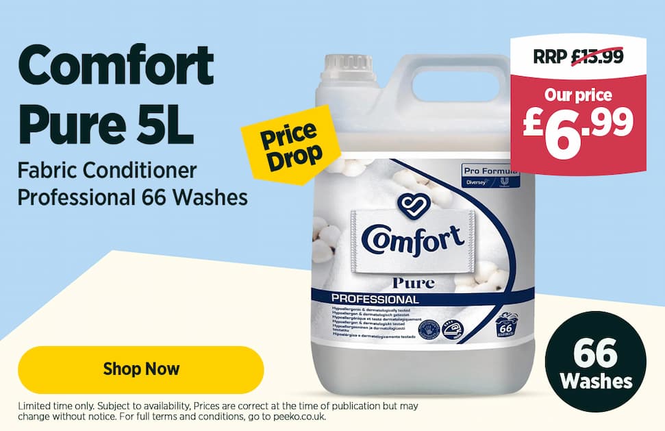66 Comfort Washes for £6.99