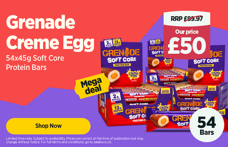 54 x Grenade Creme Egg - 50
