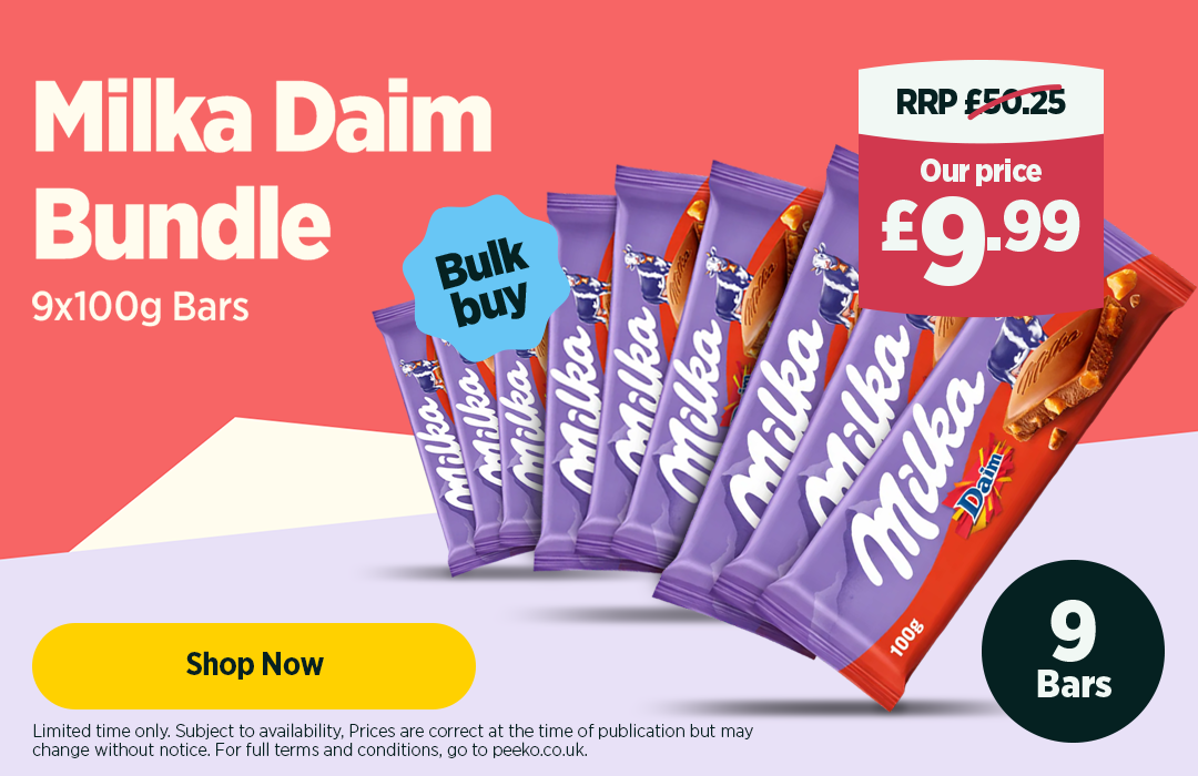 Milka Daim Bundle 9 x 100g