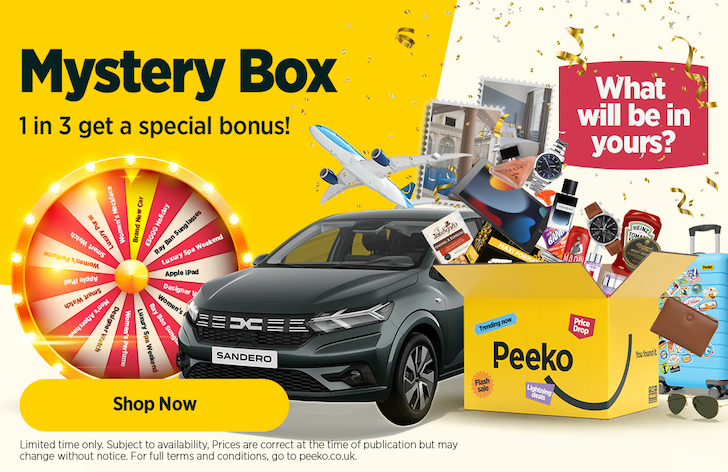 Mystery Box with special prizes