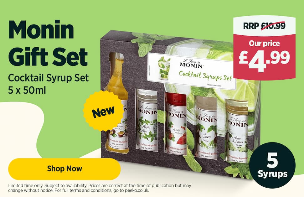 Monin - Cocktail Syrup Gift Set 5 x 50ml