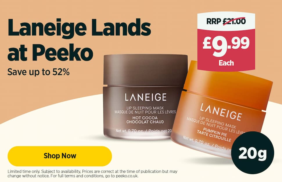 Up to 52% off Laneige