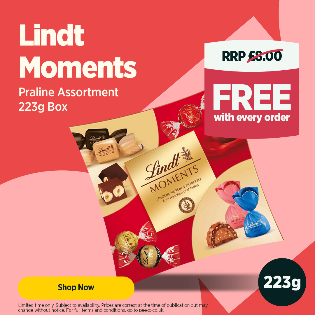 223g Lindt Moments - Free