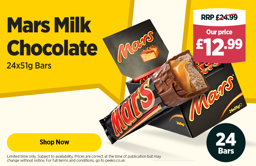 24 Mars Bars for £12.99