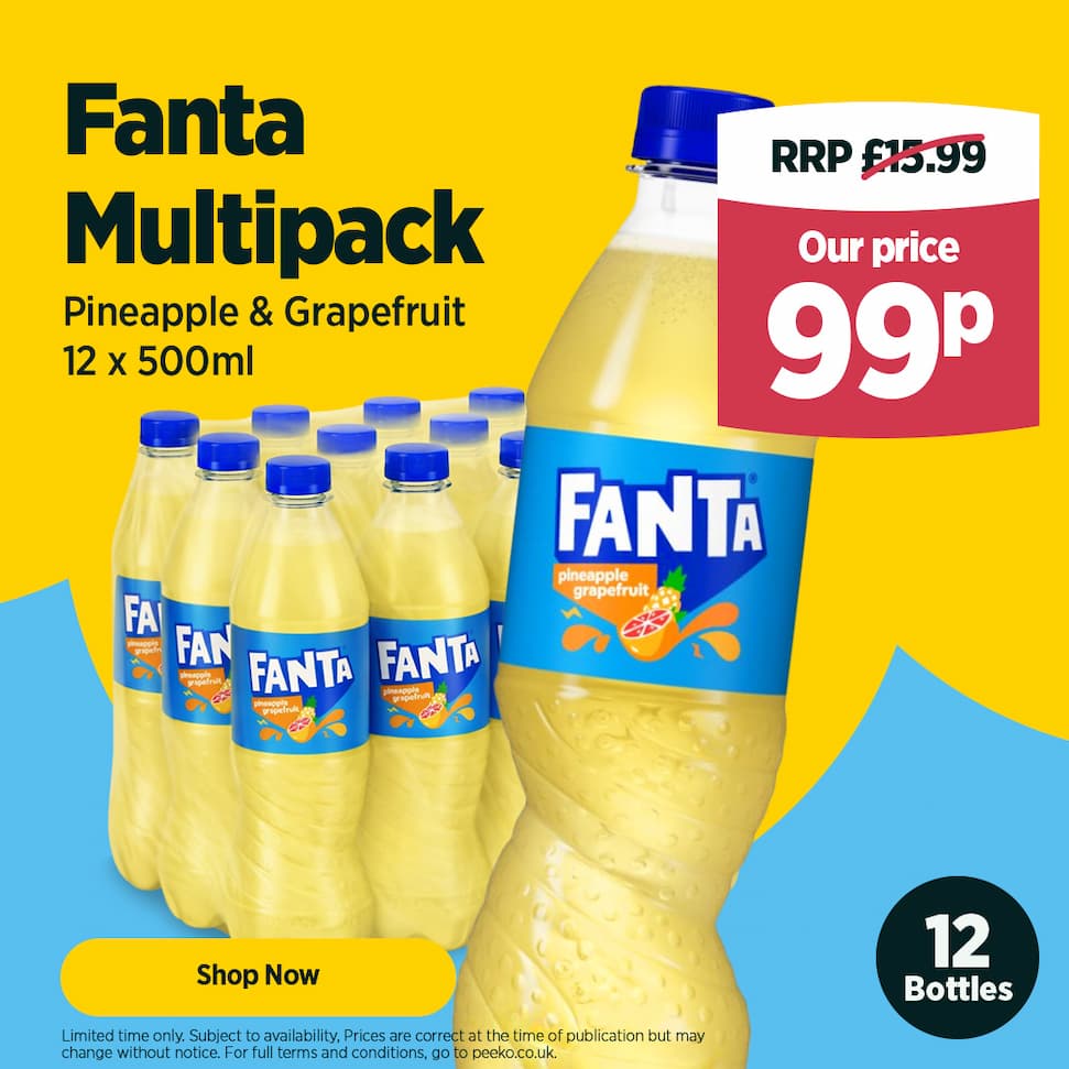 12 Bottles of Fanta for 99p