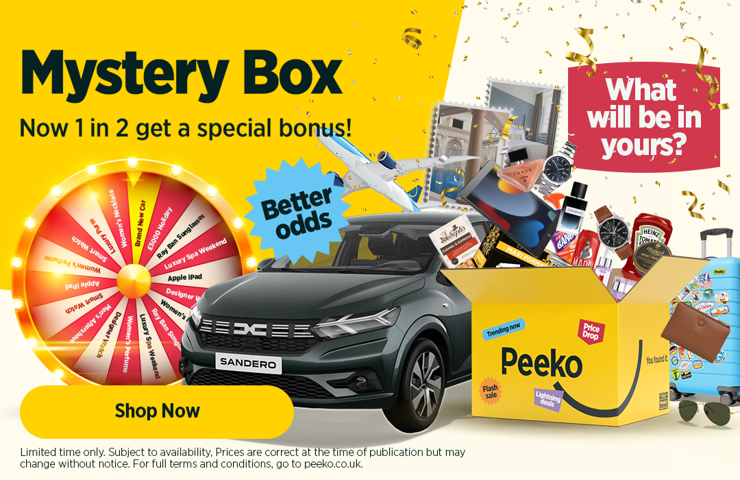 Mystery Box - 1 in 2 get Special Prize