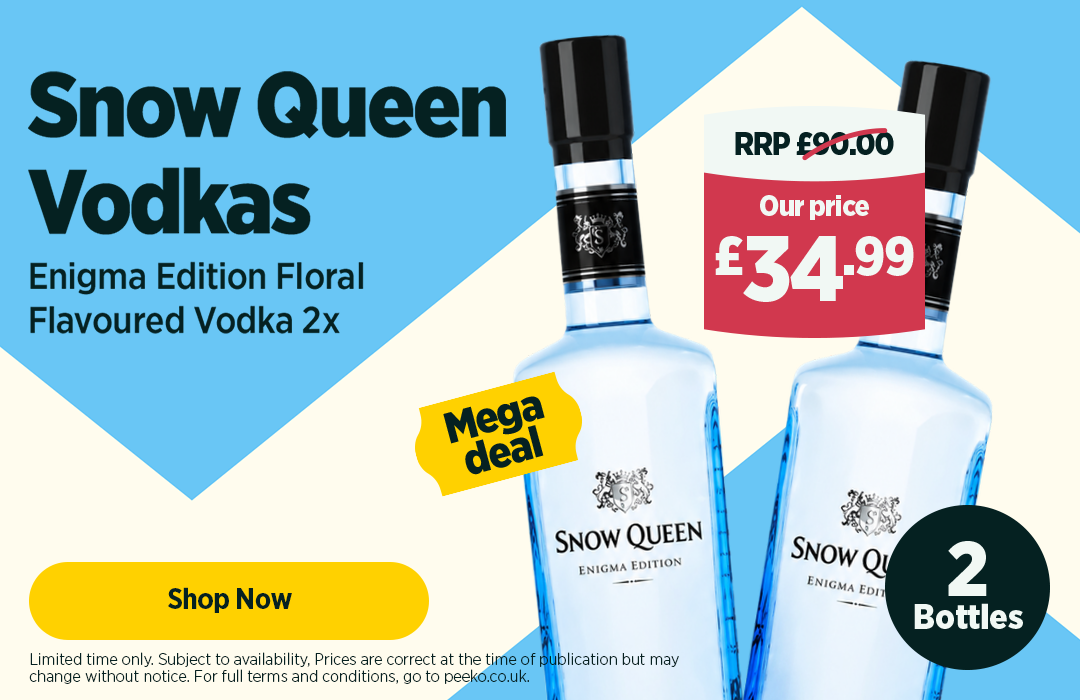2 x Snow Queen Vodka - 34.99