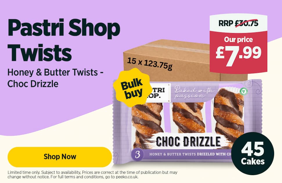 45 X Pastri Shop Twists - 7.99