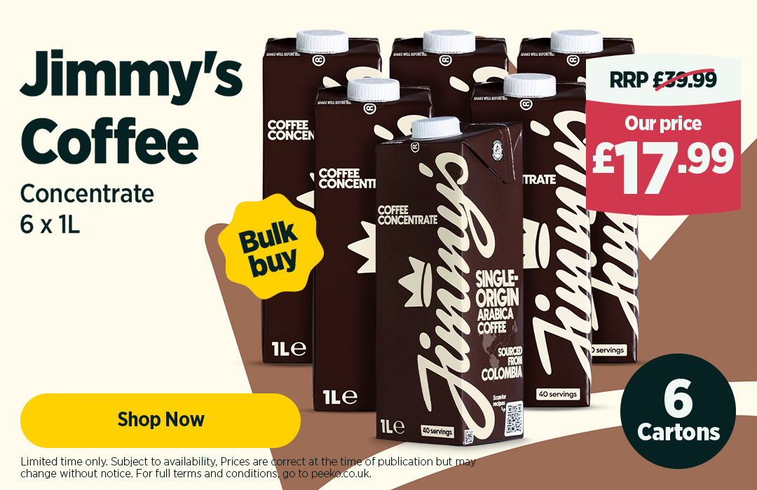 Jimmy's Coffee 6x 1L Cartons