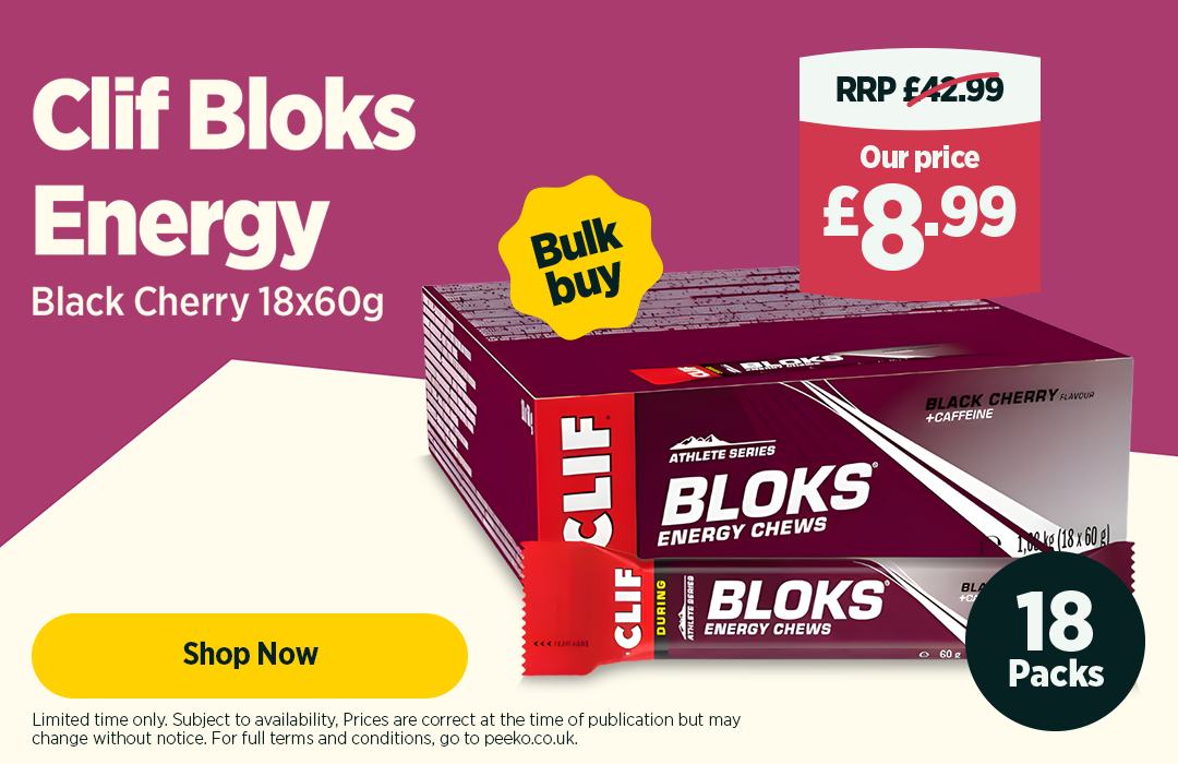 18 packs of Clif Bloks for £8.99