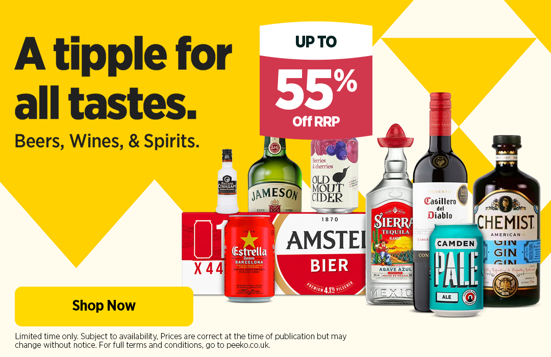 Beers, Wines & Spirits