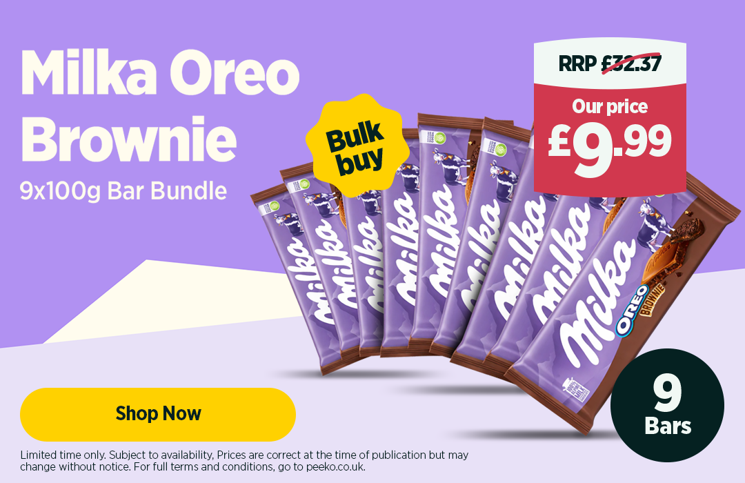 9 Milka Oreo Bars for £9.99