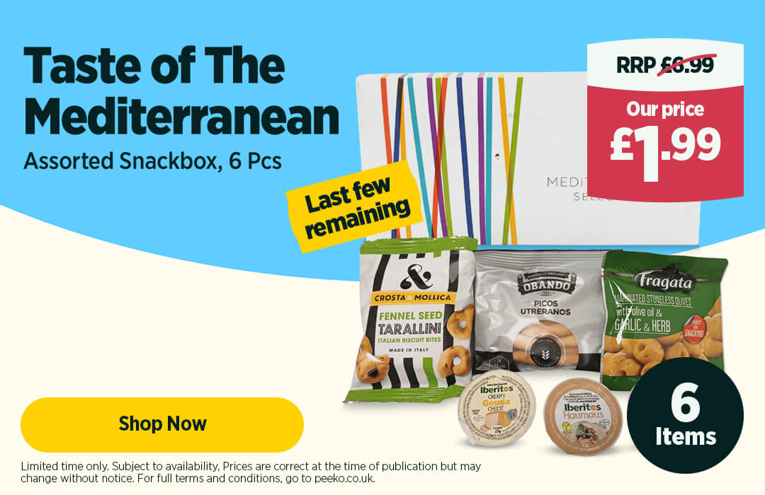 Taste of Mediterranean Snackbox - 2.99