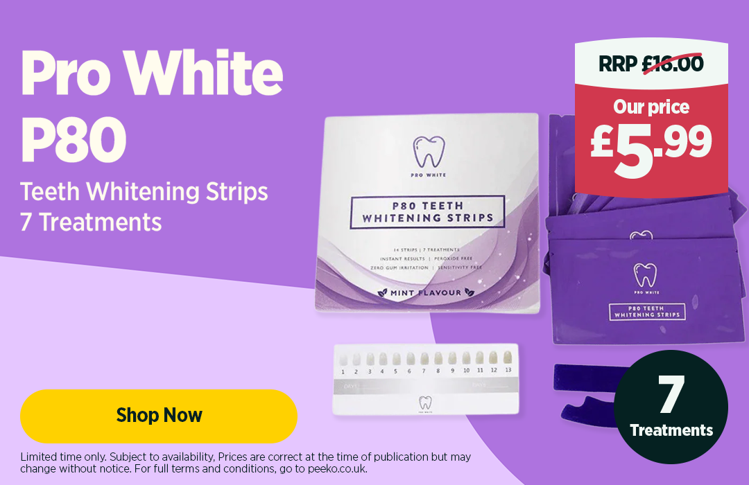 7 Treatments Pro White P80 Teeth Whitening Strips