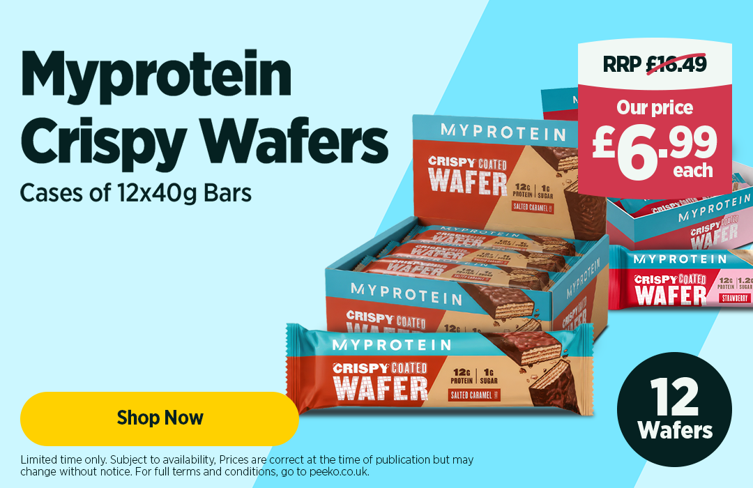 MyProtein Crispy Coated Wafer 12 x 40g