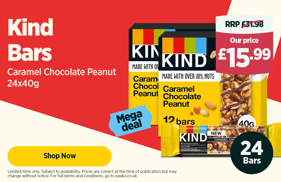 24 x Kind Bars 40g - 15.99