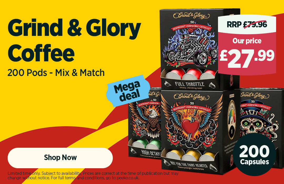 Grind & Glory 200 Nespresso Compatible Capsules
