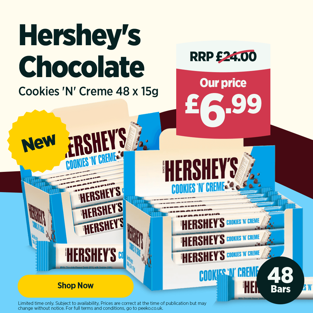 Hershey's Cookies 'N' Creme 48 x 15g