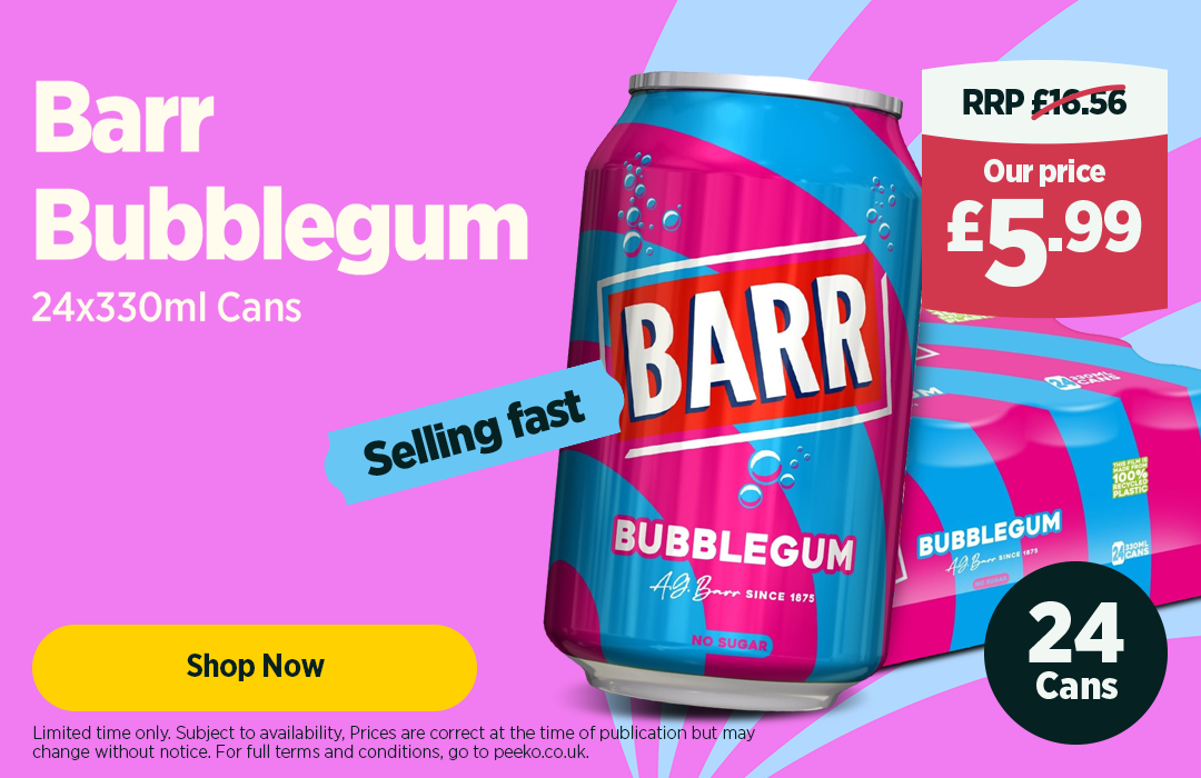 Barr Bubblegum 24 x 330ml