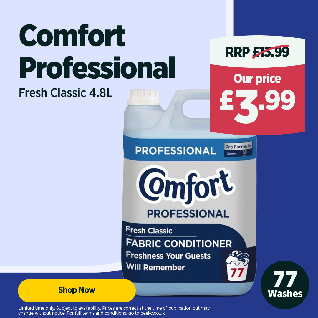 Comfort Professional Fresh Classic Fabric Softener 4.8L