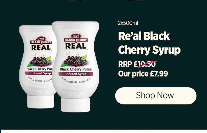 2 Balck Cherry Syrups for £7.99