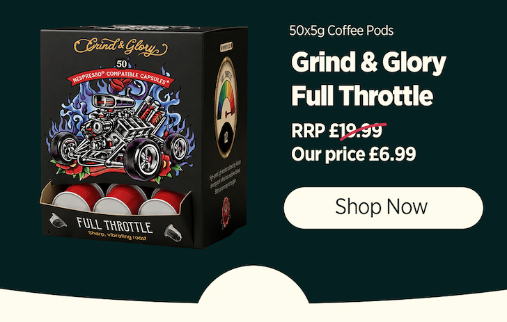 50 coffee pods for £6.99
