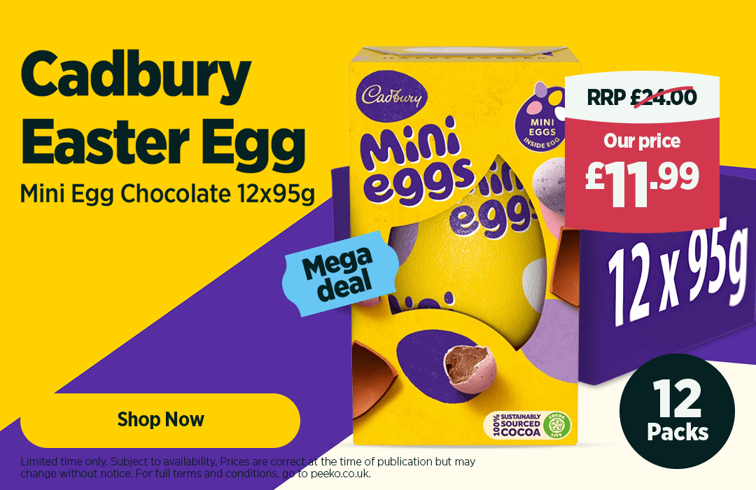 Cadbury Mini Egg Easter Egg 12x95g