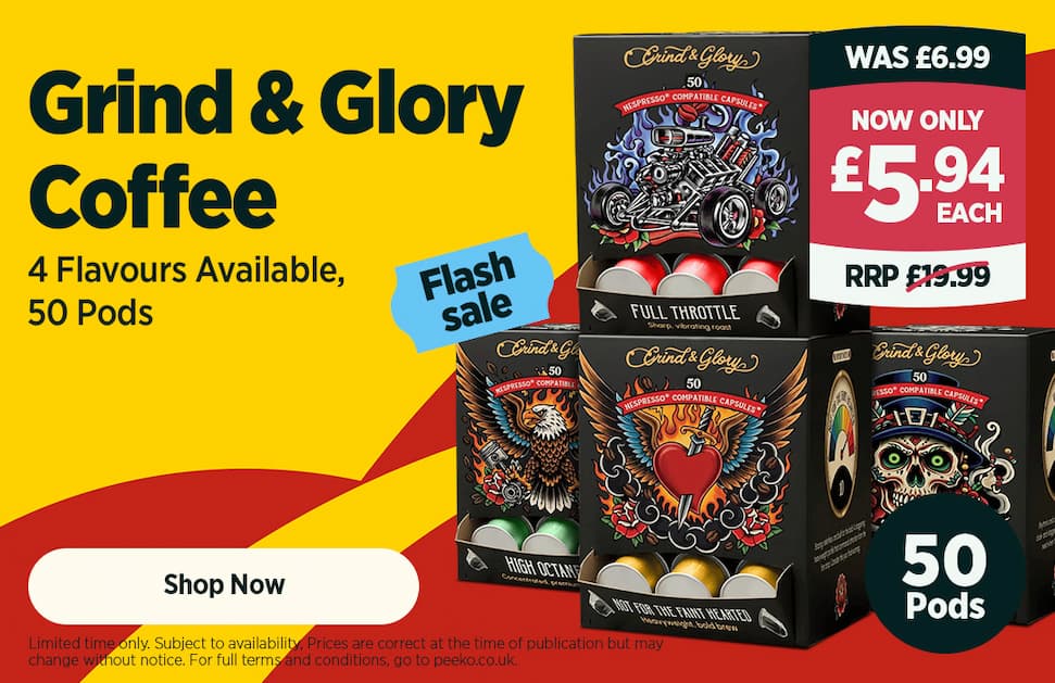 Grind & Glory 50 Nespresso Compatible Capsules