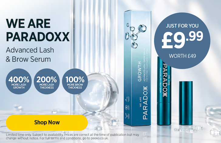 We are Paradoxx advanced lash & brow serum for £9.99