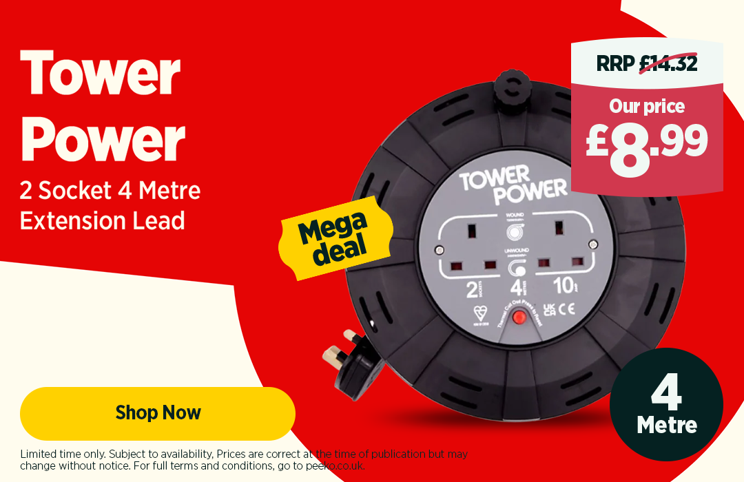 4 Metre Tower Power - 8.99
