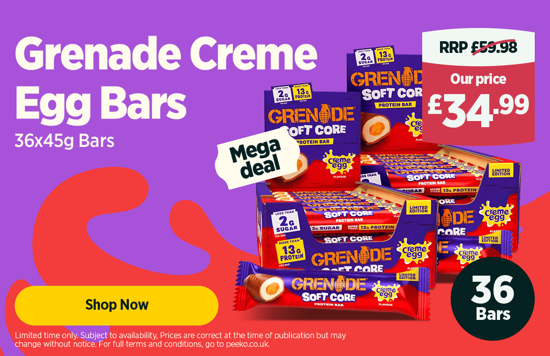 36 x Grenade Creme Egg Bars - 34.99