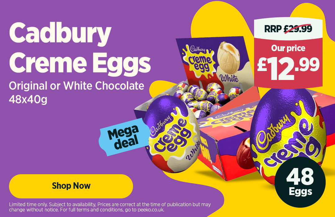 Cadbury Creme Eggs 48 x 40g