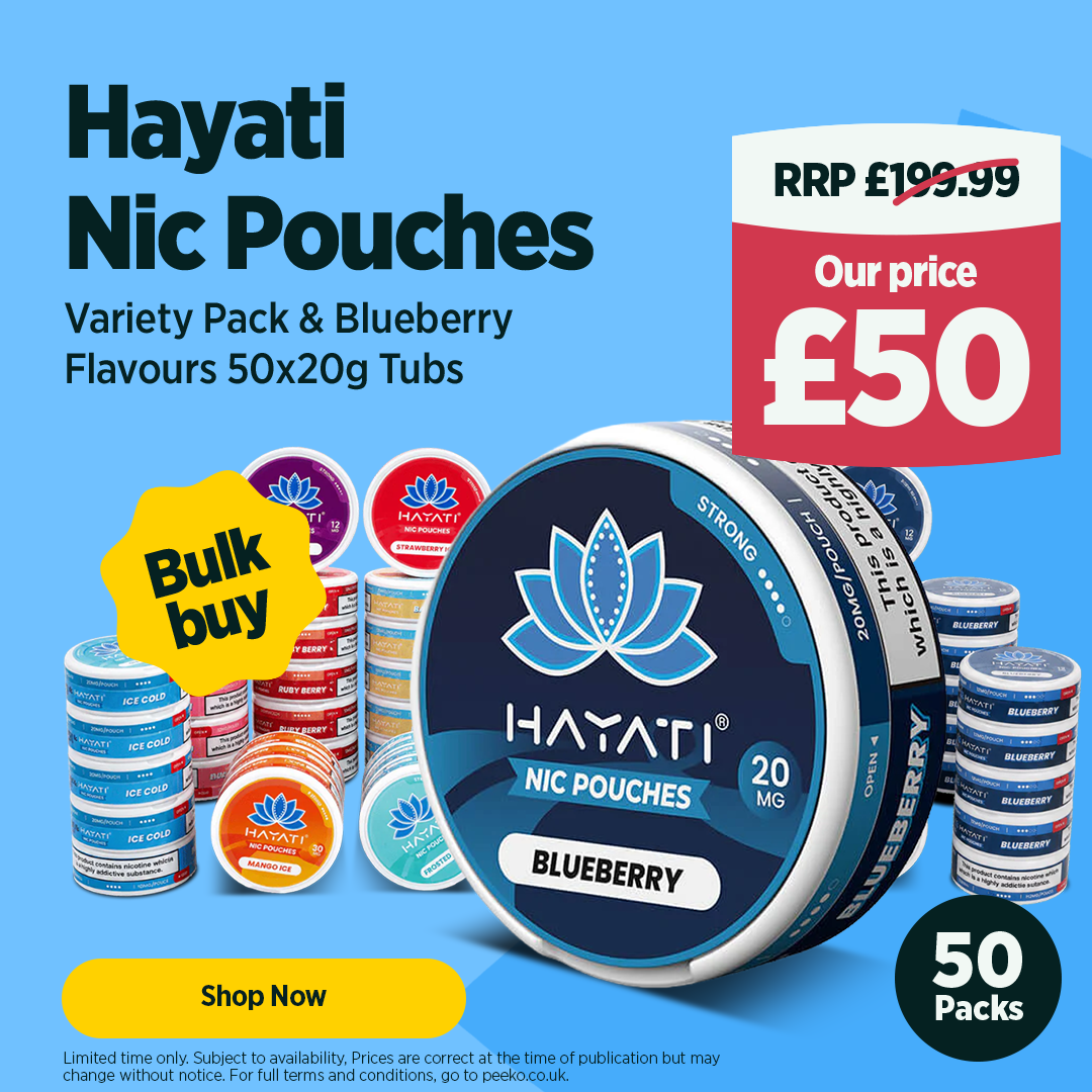 Hayati Nic Pouches - 50 for 50