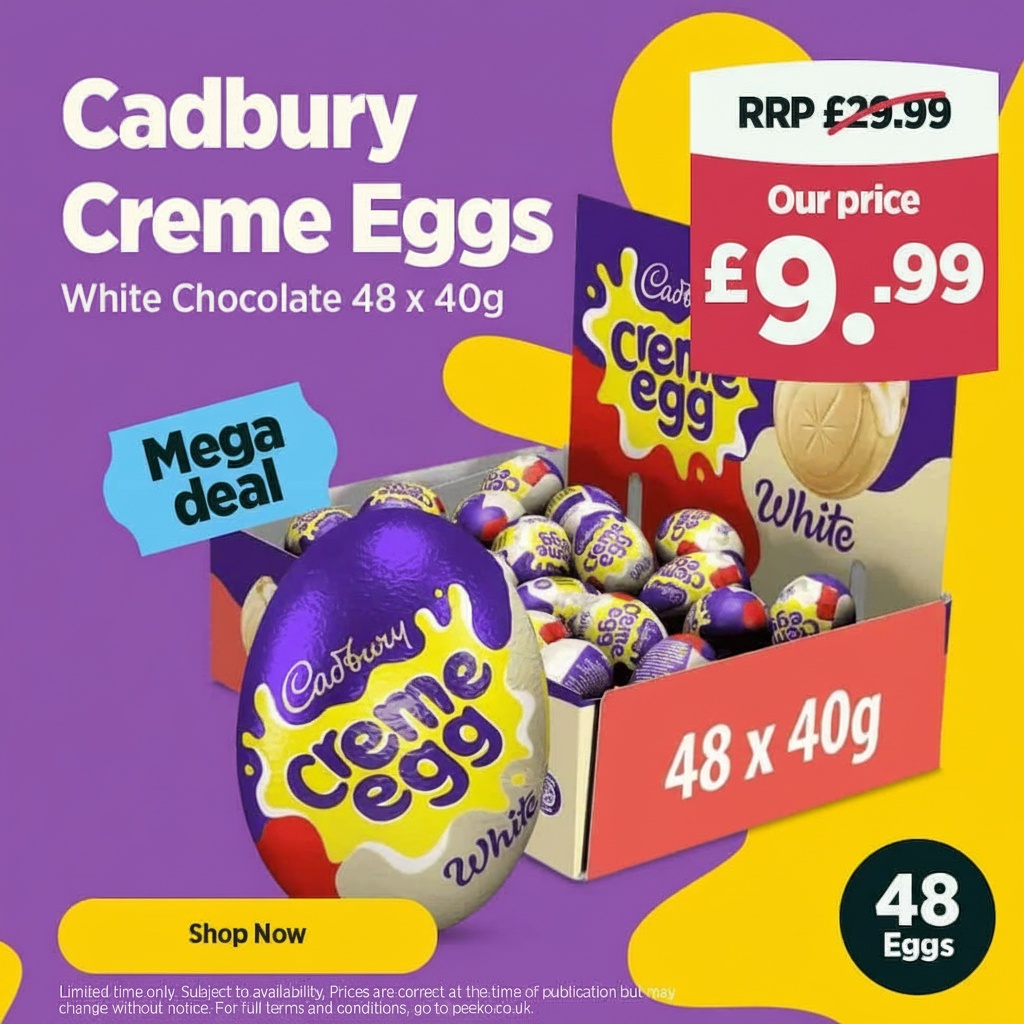 48 x Creme Eggs - 9.99