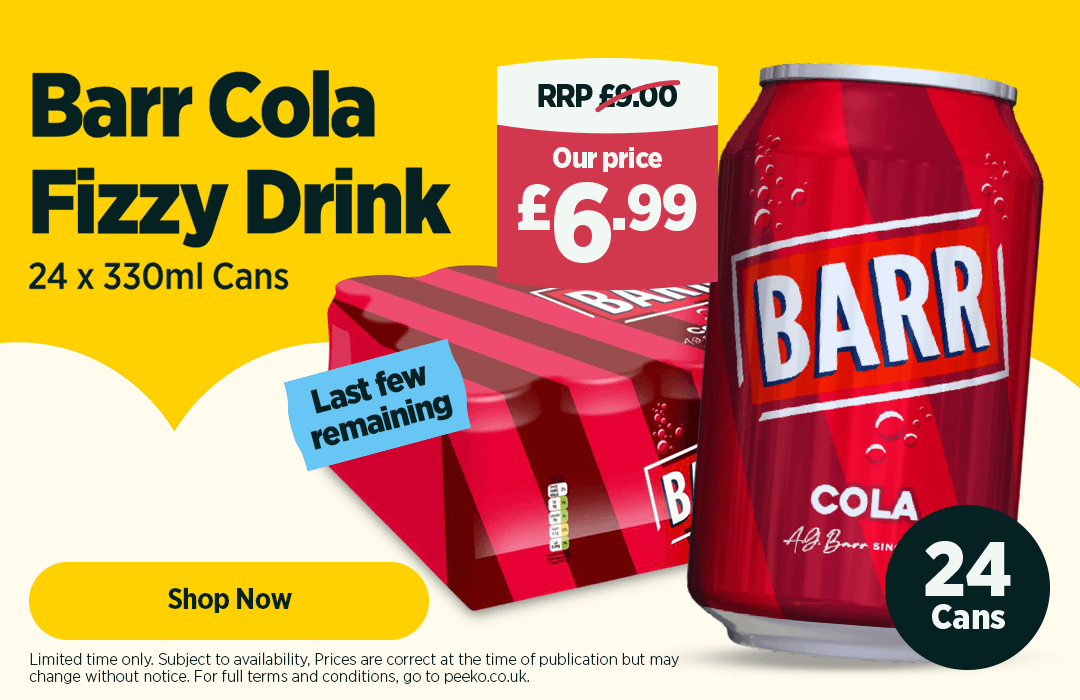 24 x Barr Cola Fizzy Drink - 6.99