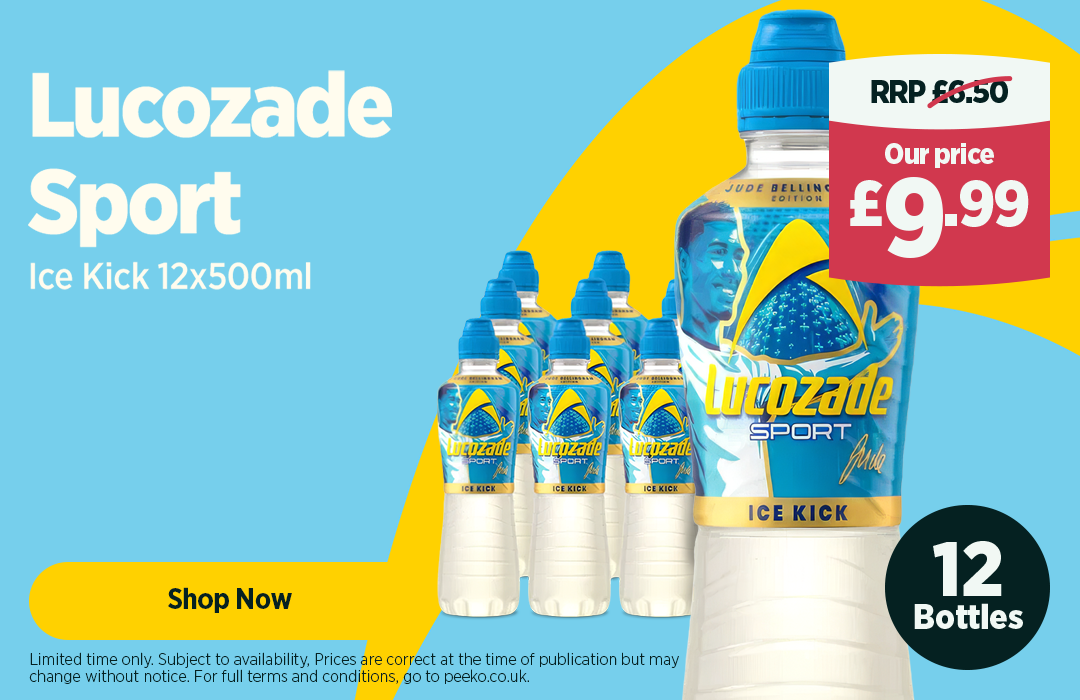 12 x Lucozade Sport - 9.99