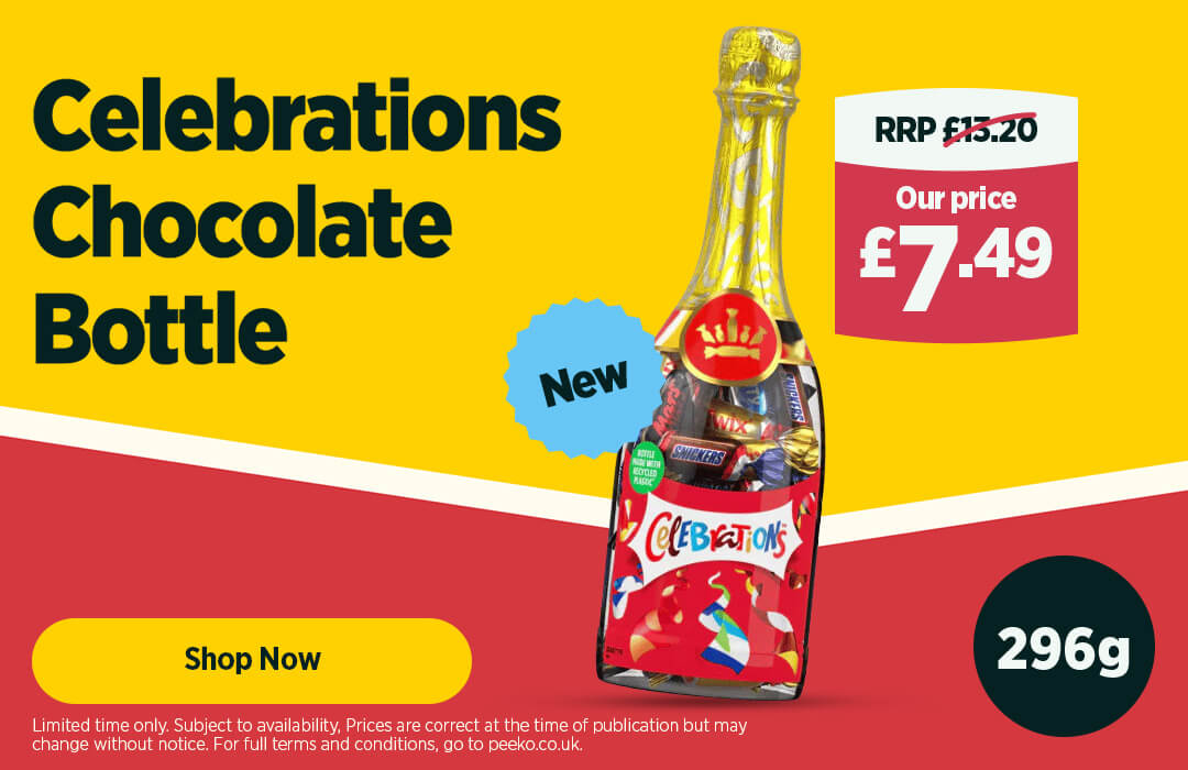 Celebrations Chocolate Bottle 296g