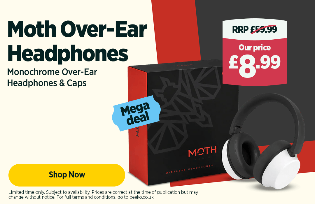 Headphones for £8.99