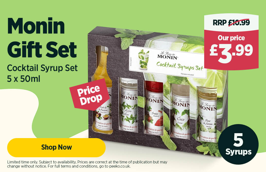Monin - Cocktail Syrup Gift Set 5 x 50ml