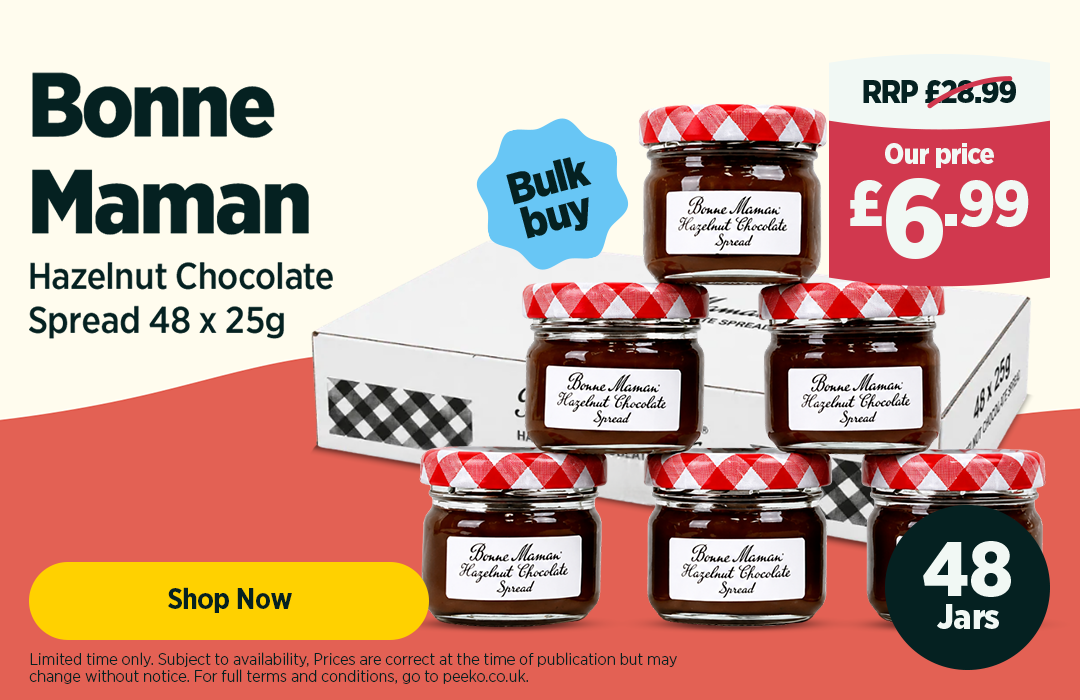Bonne Maman Hazelnut Chocolate Spread 48 x 25g