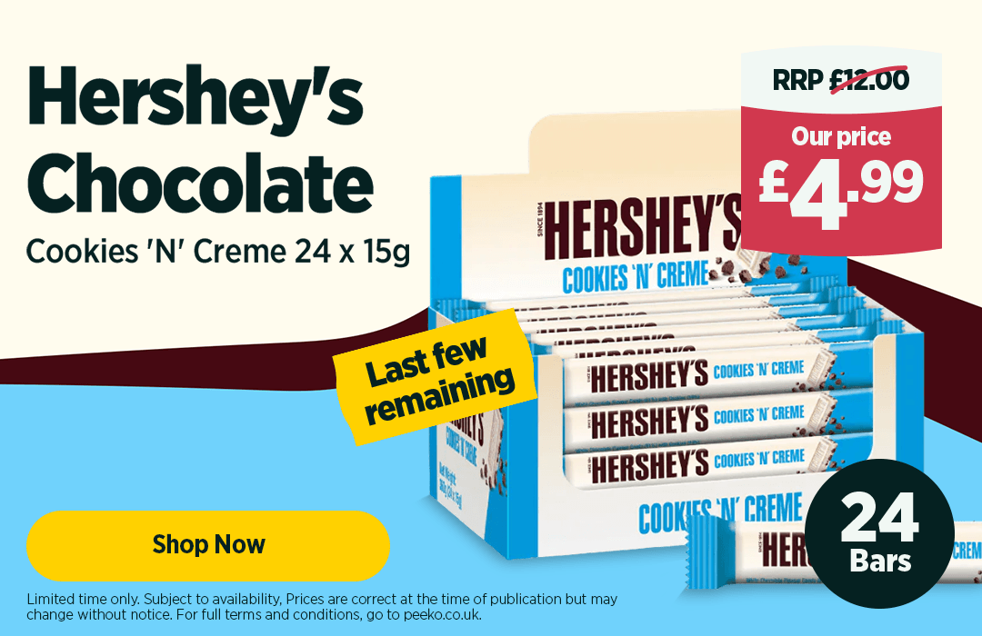 24 Hershey's Bars for £4.99