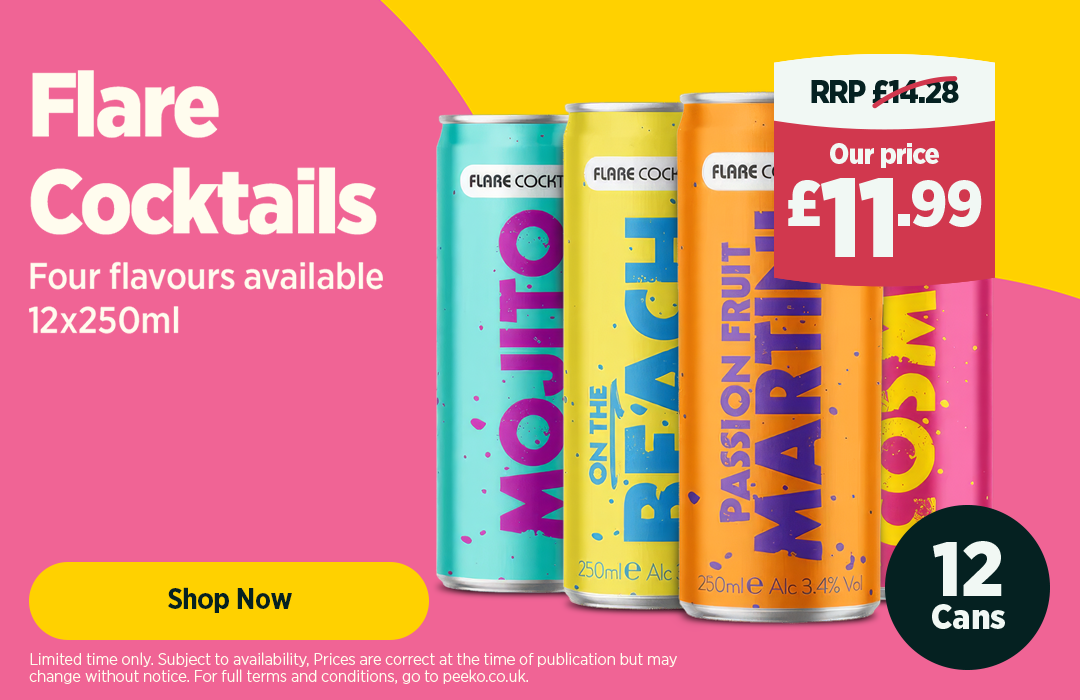Flare Cocktails 3.4% - 12 x 250ml