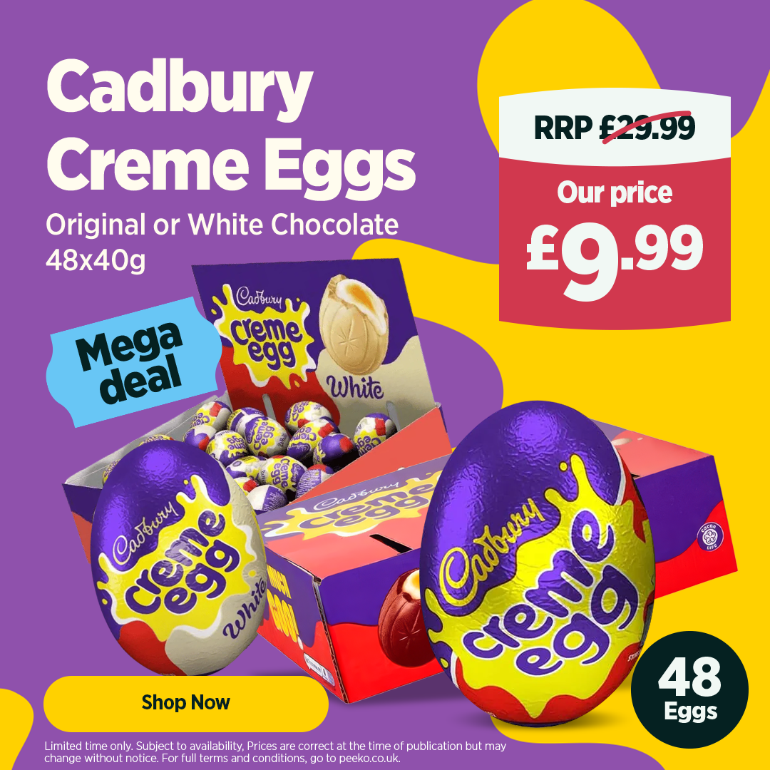 Cadbury Creme Eggs 48 x 40g