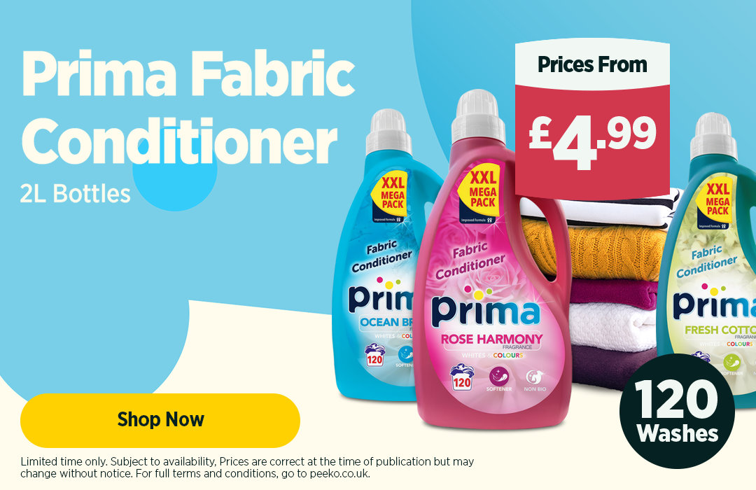 2L of Fabric Conditioner from £4.99