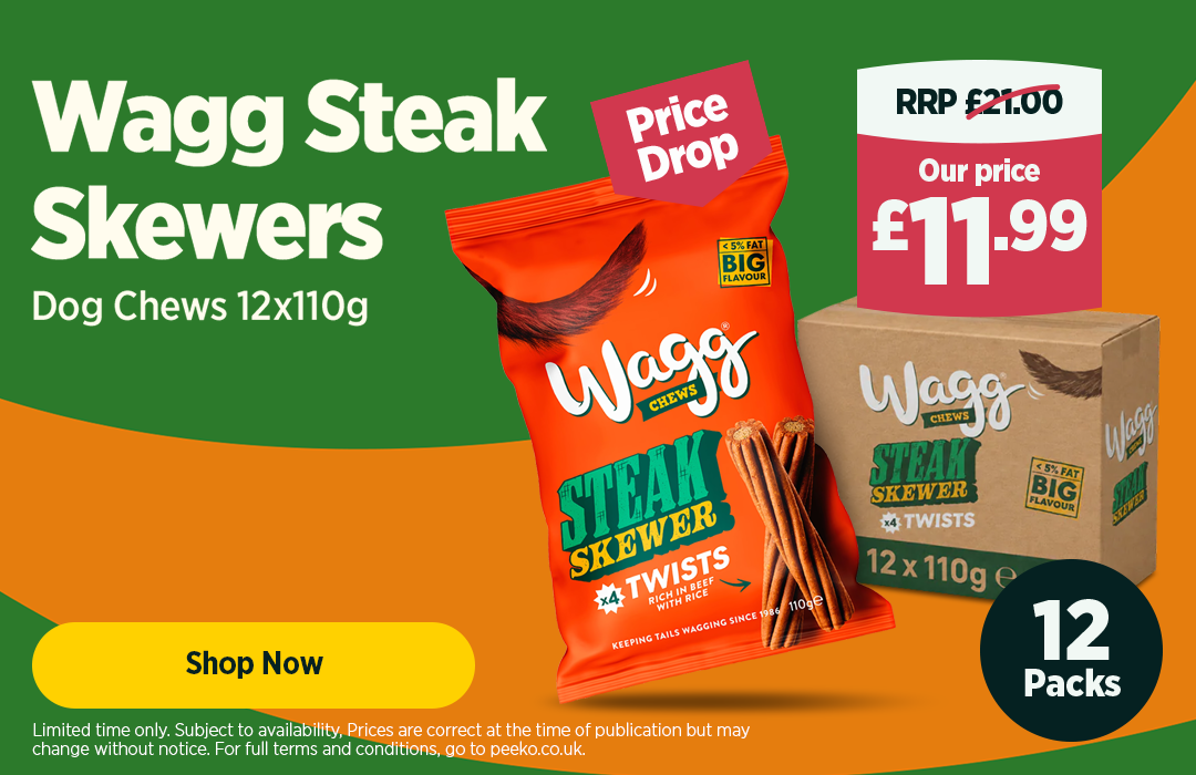 12 x Wagg Steak Skewers - 11.99