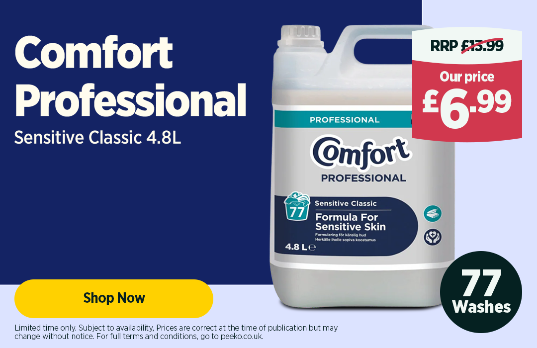 Comfort Professional Sensitive Classic Fabric Softener 4.8L