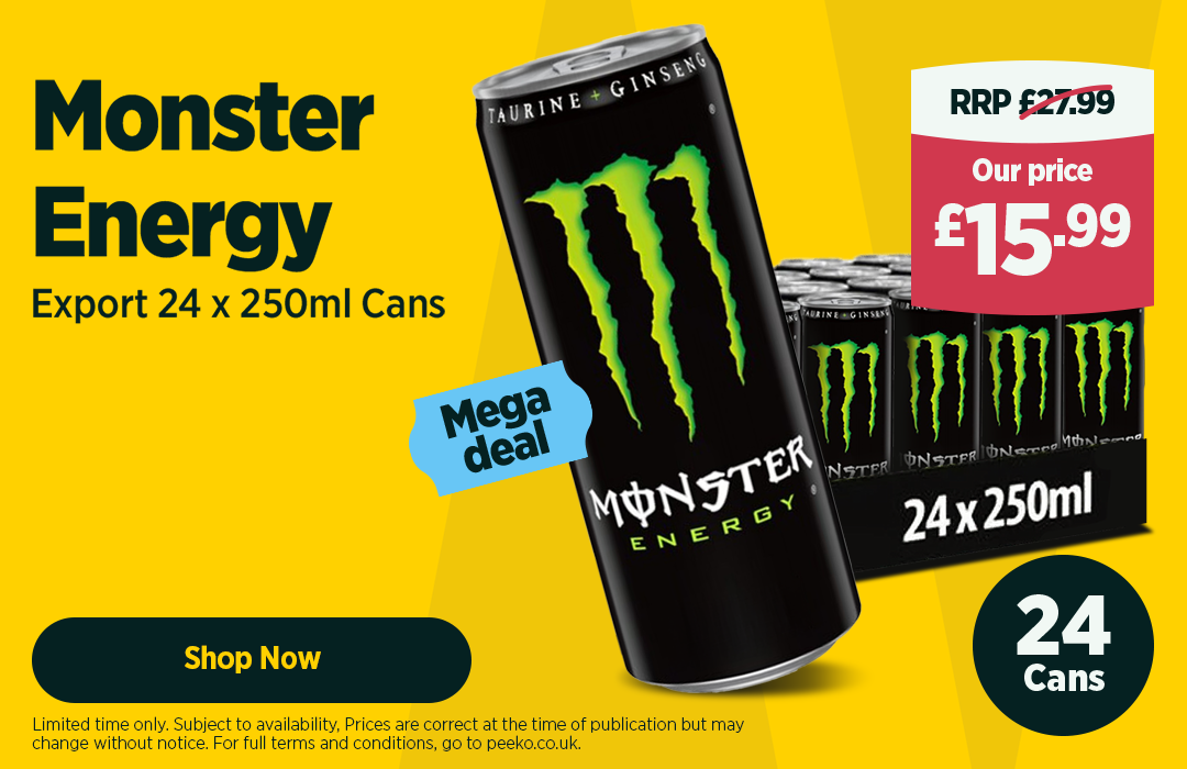 Monster Energy Export (Case of 24)