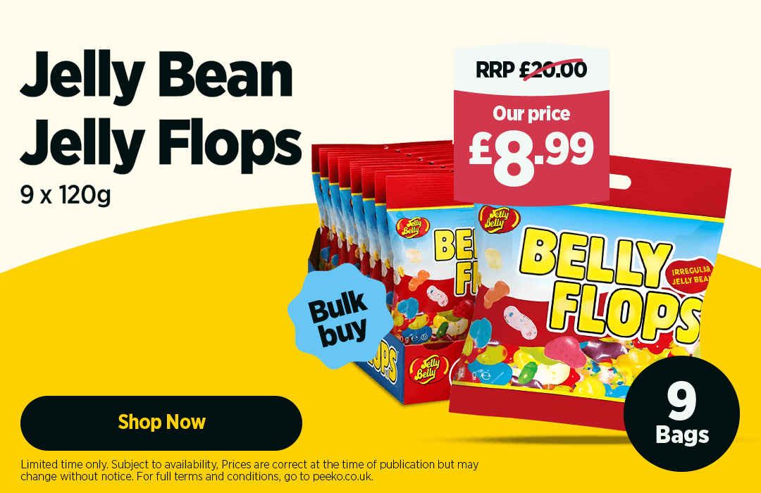 9 Bags of Jelly Belly Sweets for £8.99