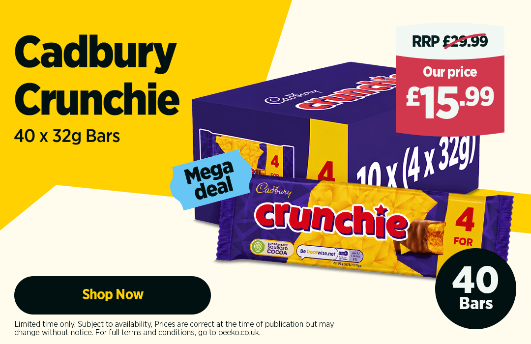40 Crunchie Bars for £15.99