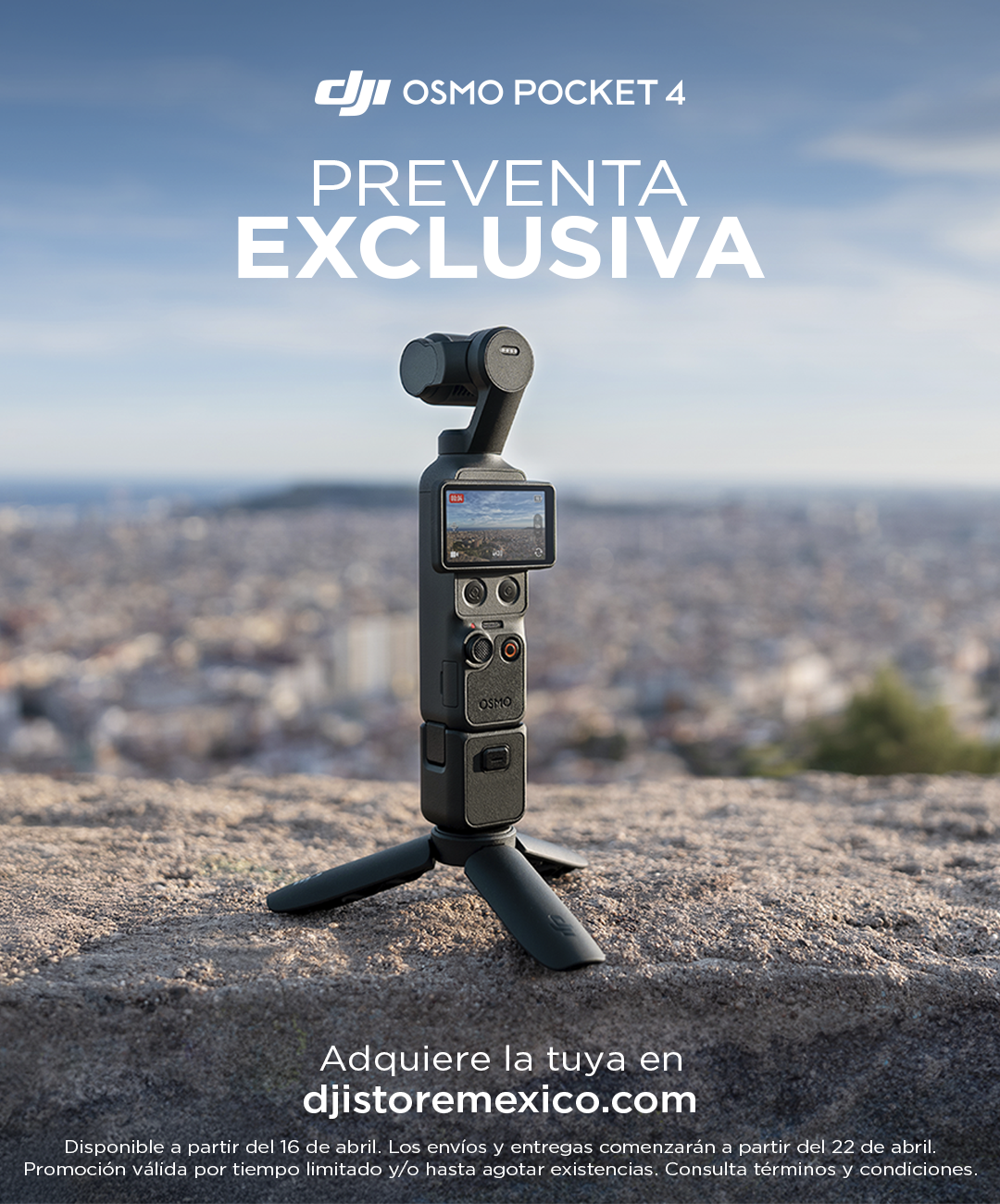 Aparta tu Osmo Pocket 4 hoy 🎥